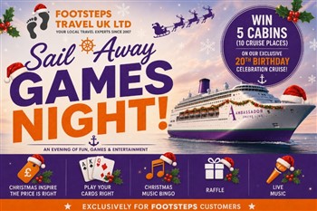 Footsteps Sail Away Games Night